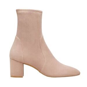 Stuart Weitzman Sleek Pink Yuliana 60 Ankle Boots Size 39 EU / US 9